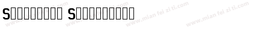 Statement Sans字体转换